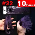 10 unidades de color azul cobre