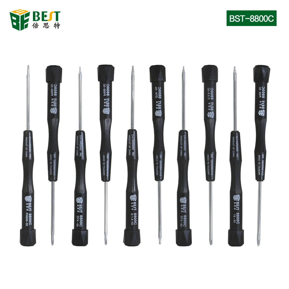 BST-8800C Pentalobe Philips Torx Y2.5 Scanalato set di cacciaviti per il telefono mobile riparazione