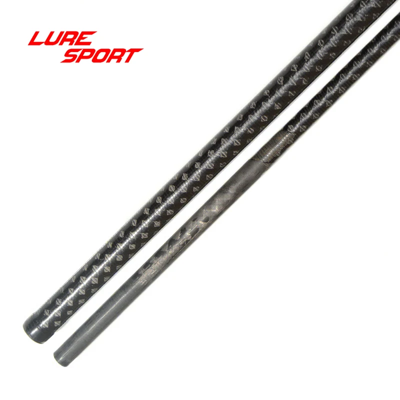 LureSport 2 sets 2.7M 3M 2sections X cross Toray carbon H blank Rod building component Fishing Boat rod Repair DIY Accessories