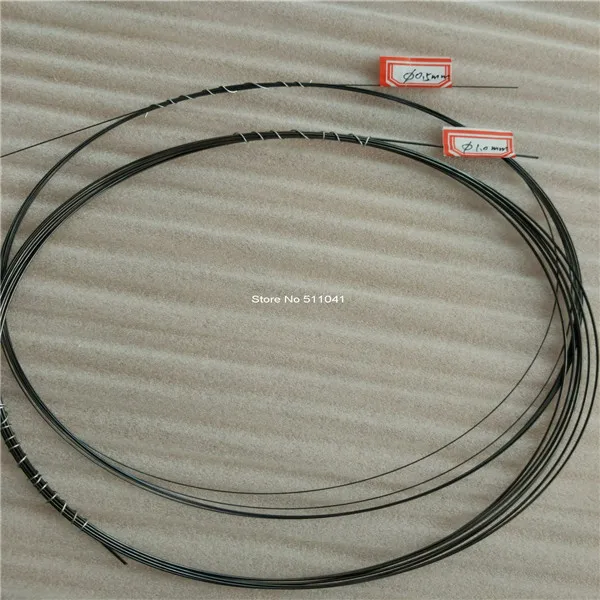 Nitinol wire, titanium filo lega a memoria di forma nitinol memoria wire dia 1.0mm/0.5mm 20 metri in totale, trasporto libero