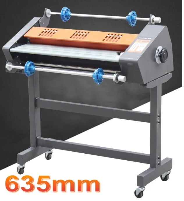 

Professional Digital Hot Roll Laminating Machine 635mm Cold Laminator Double Functions