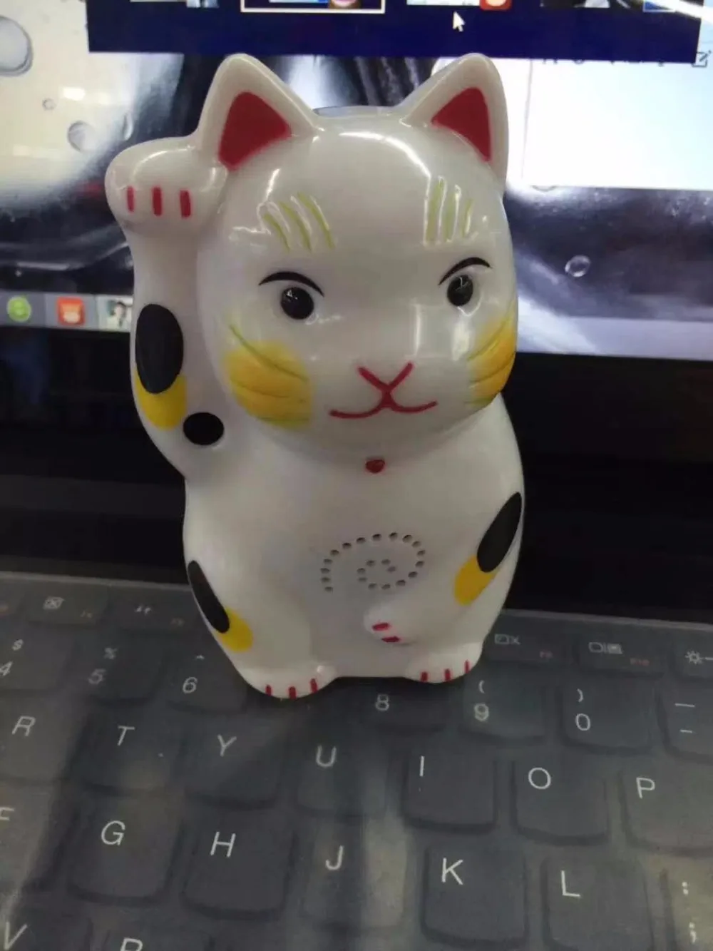 

Wireless PIR Doorbell lovely cat design Entry Safety Doorbell Recordable Welcome Chime Alarm