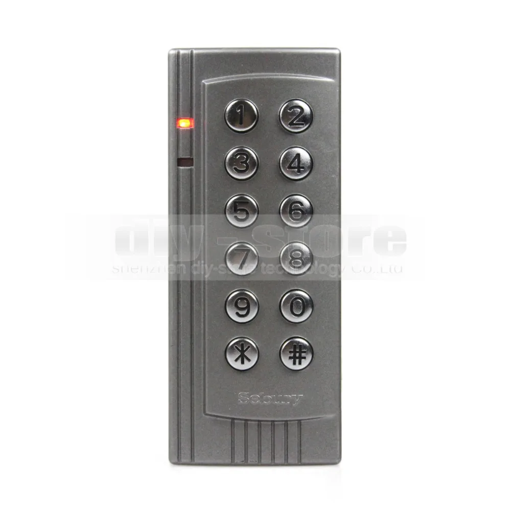 

DIYSECUR Proximity RFID 125KHz Card Reader Access Control System Kit Keypad Control Panel for Office / Home Improve K4