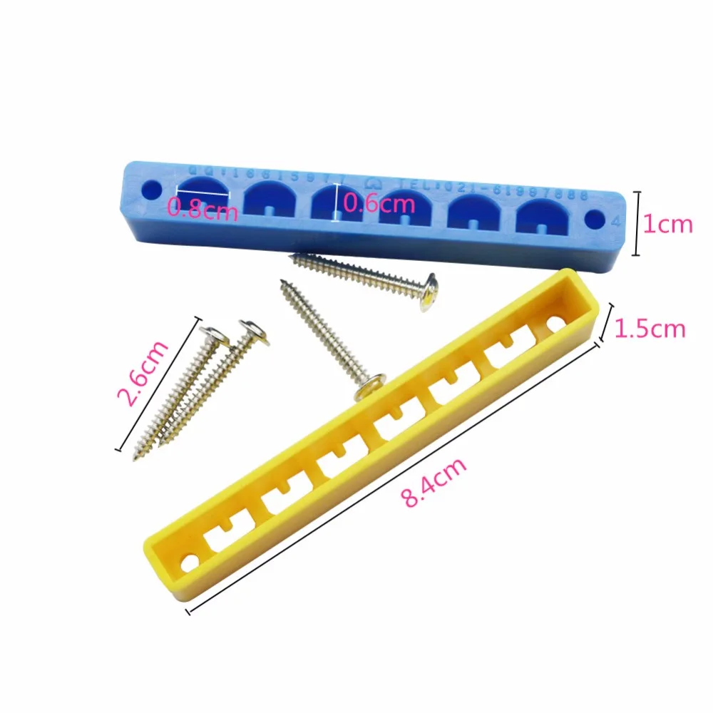 5 Sets 6 Holes Bee Hives Door 4mm With Install The Screws For Beekeeping Tools