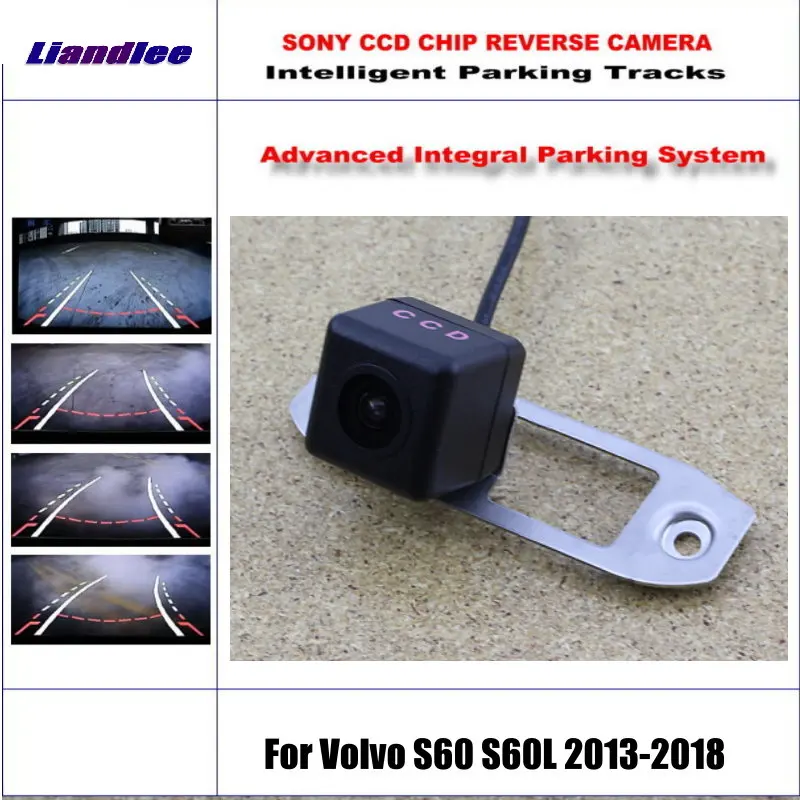 

For Volvo S60/S60L 2013-2018 Car Intelligentized Reverse Camera Rear View Back Dynamic Guidance Tracks CAM