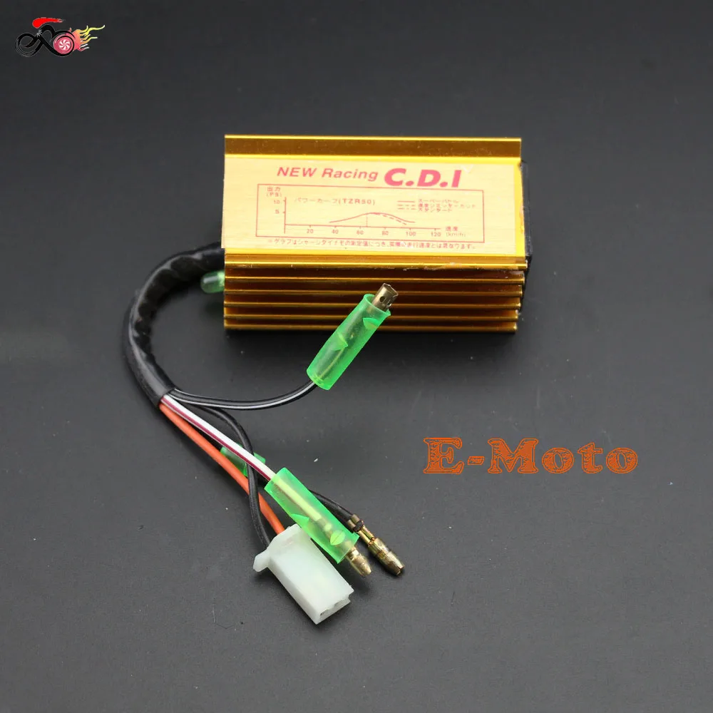 High Performance Racing CDI Box Ignition For YAMAHA JOG Scooter Moped 2 Stroke 50CC 90CC 1PE40QMB Quads