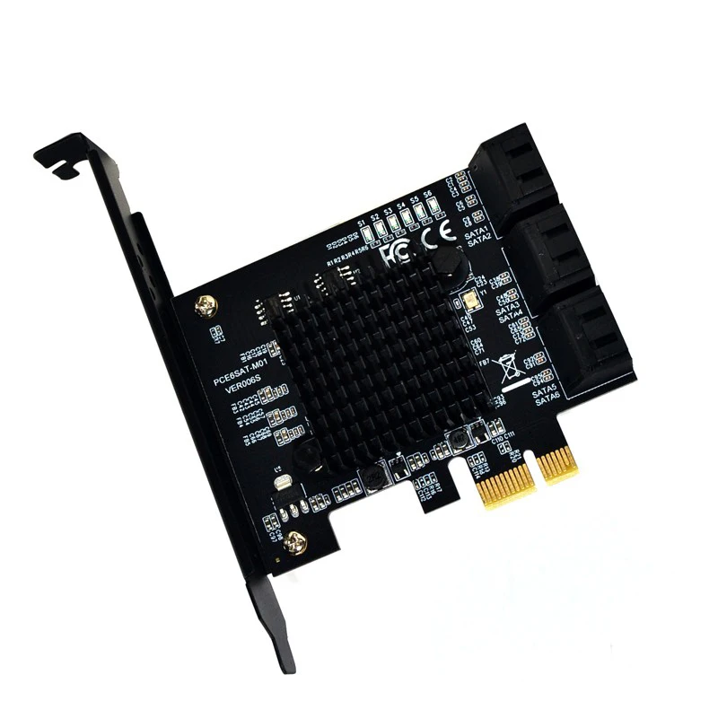 Marvell 88SE9215 Chip PCI Express SATA 3 PCIE SATA PCI-E PCI E SATA Card/Expansion/Controller/HUB/Multiplier Port SATA 3.0 SATA3