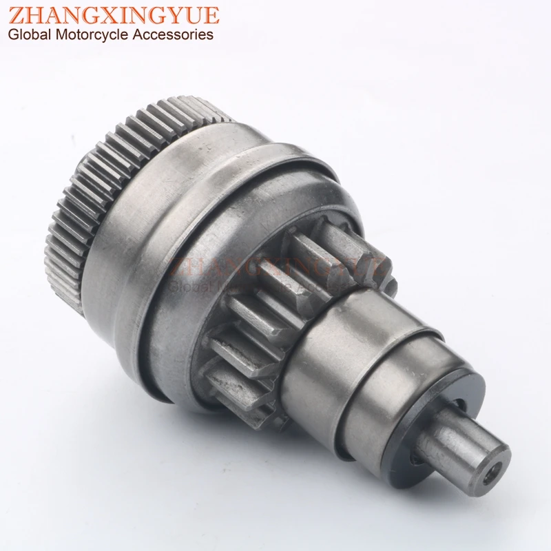 Scooter Starter Motor Clutch Gear for PIAGGIO Nrg Power Purejet 50 Liberty moc 4T & Elle 50cc 96922R 100254700 14T/55T