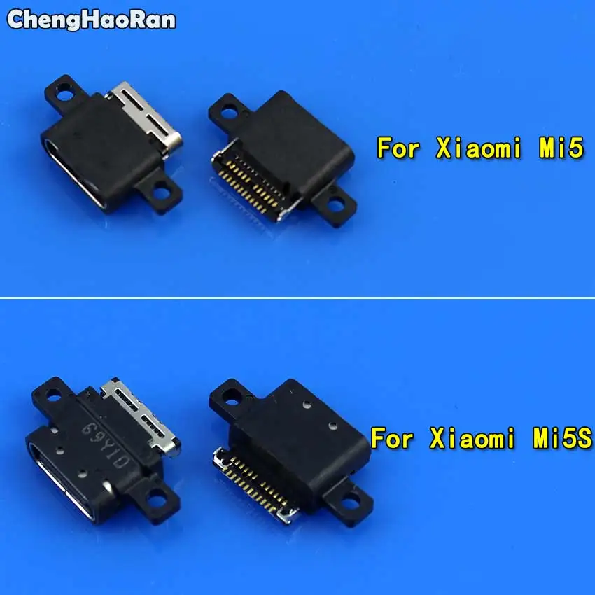 

ChengHaoRan Micro USB Charger Jack Charging Port Connector Socket Power Plug Dock Replacement for Xiaomi Mi 5 5S Mi5 M5 Mi5s M5S