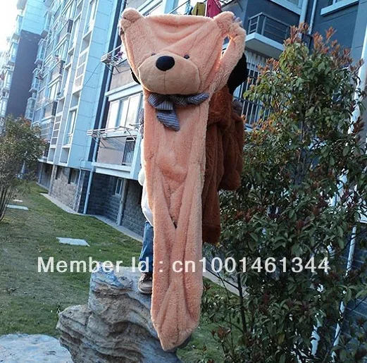 Peluche ours Leon Brinquedos, 100cm, peau extérieure douce, manteau, cadeau de vacances, cadeau d'anniversaire