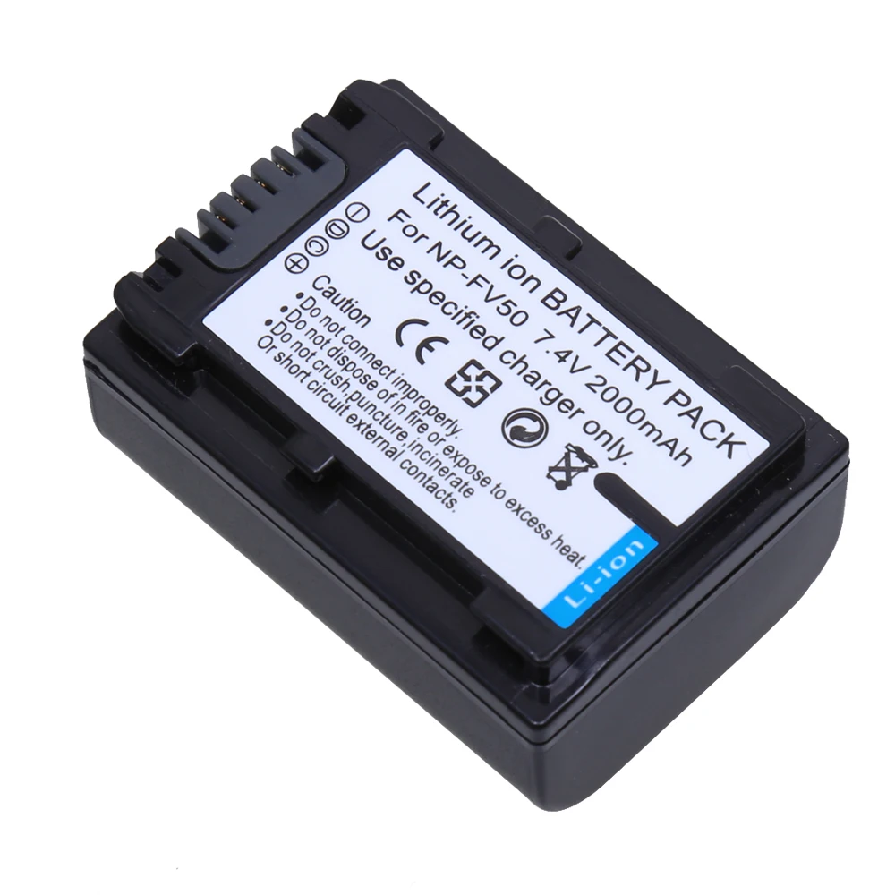 

Wholesale NP-FV50 NP FV 50 NPFV50 Rechargeable Battery for Sony NP-FV30 NP-FV40 HDR-CX150E HDR-CX170 HDR-CX300 FV70 FV100 FH50