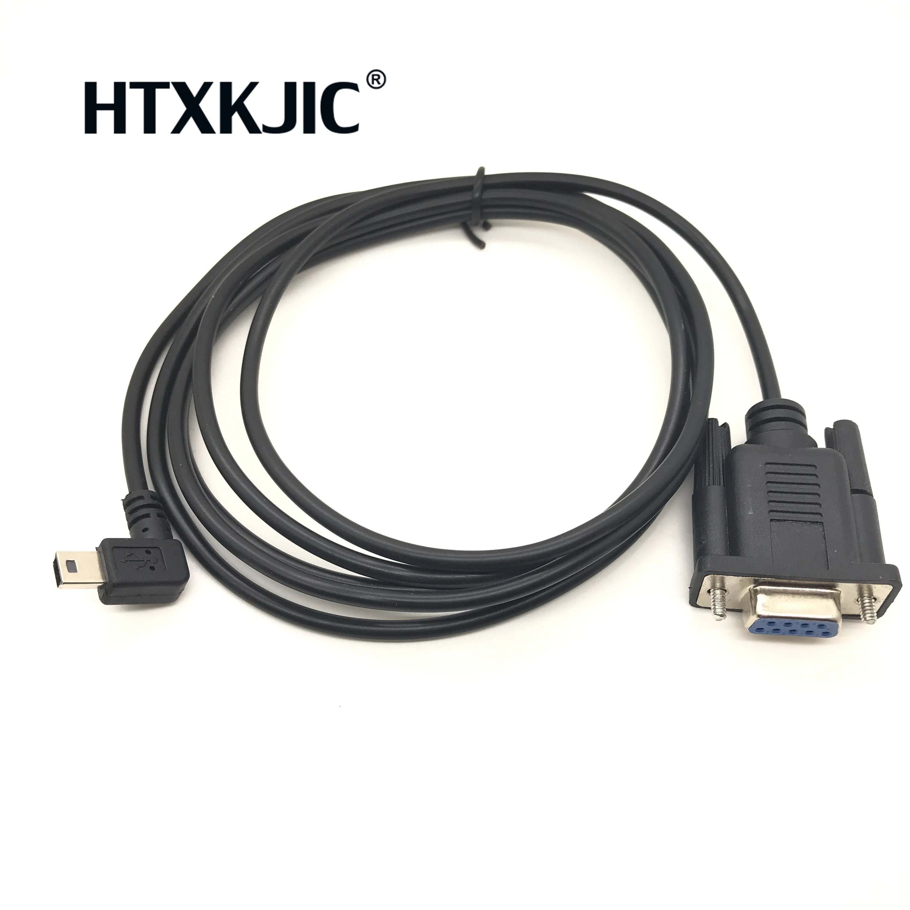 1 sztuk 6FT Mini USB 2.0 męski na RS232 DB9 9 Pin adapter żeński Entension kabel przewodzący 6Ft