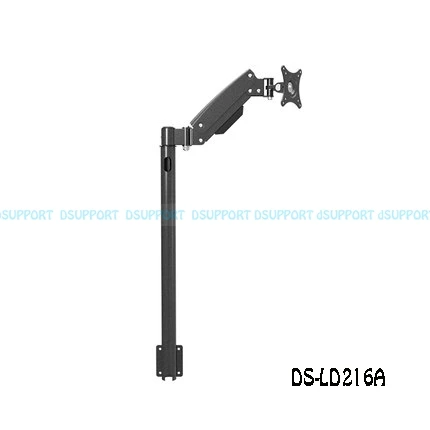 Imagem -03 - Heavy Duty Monitor Lcd Floor Stand Fixo tv Mount Braço Suporte Monitor de Computador Sofá Lado Ld216 13 27