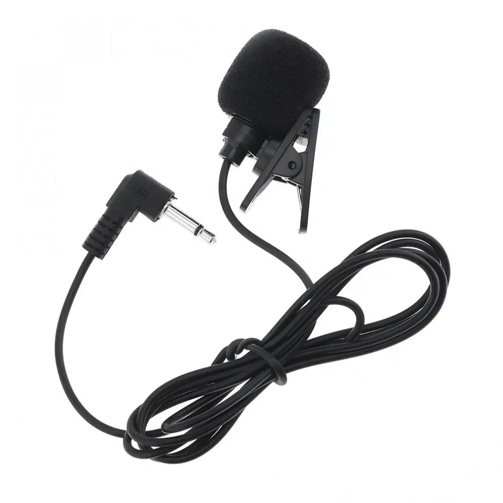 Portable Universal 3.5mm Mini Headset Microphone Lapel Lavalier Clip Microphone for Lecture Teaching Conference