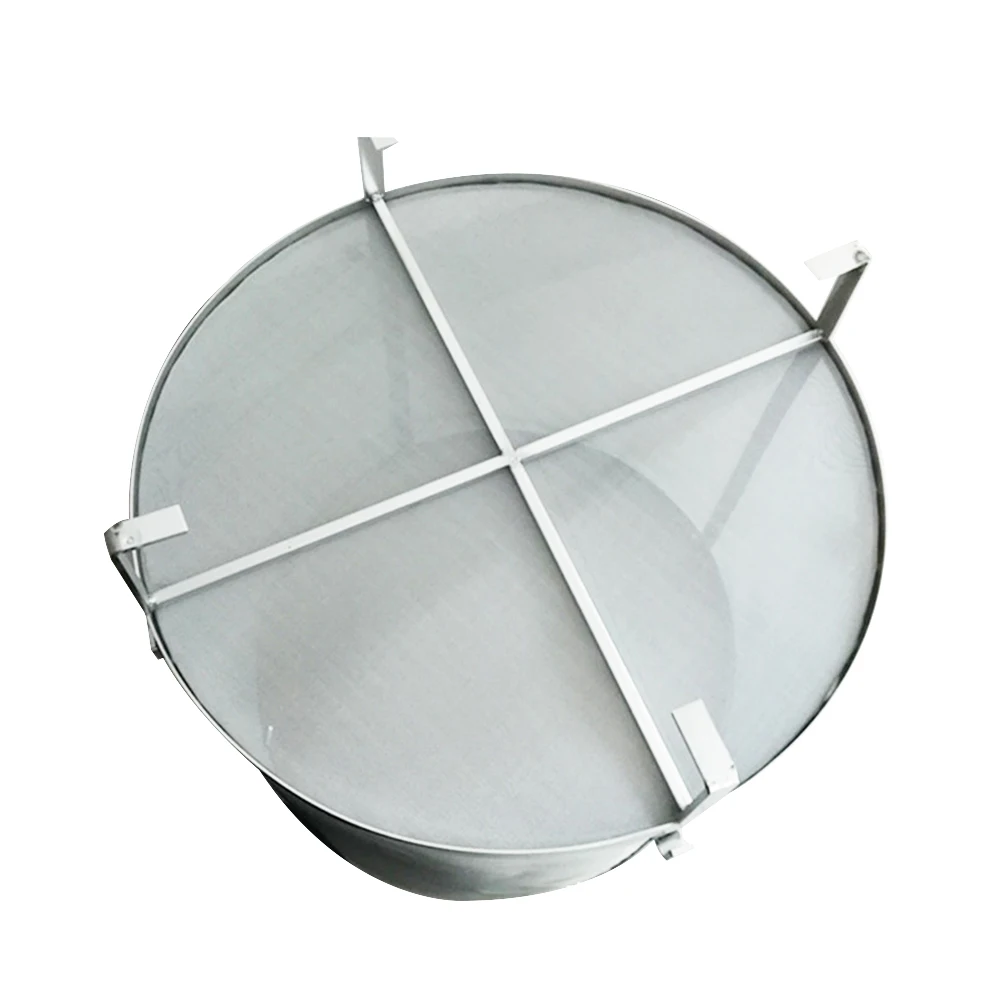 High quality  Beer Wine House Home Brew Filter Basket and hook Stainless Steel Strainer Barware Bar Tool