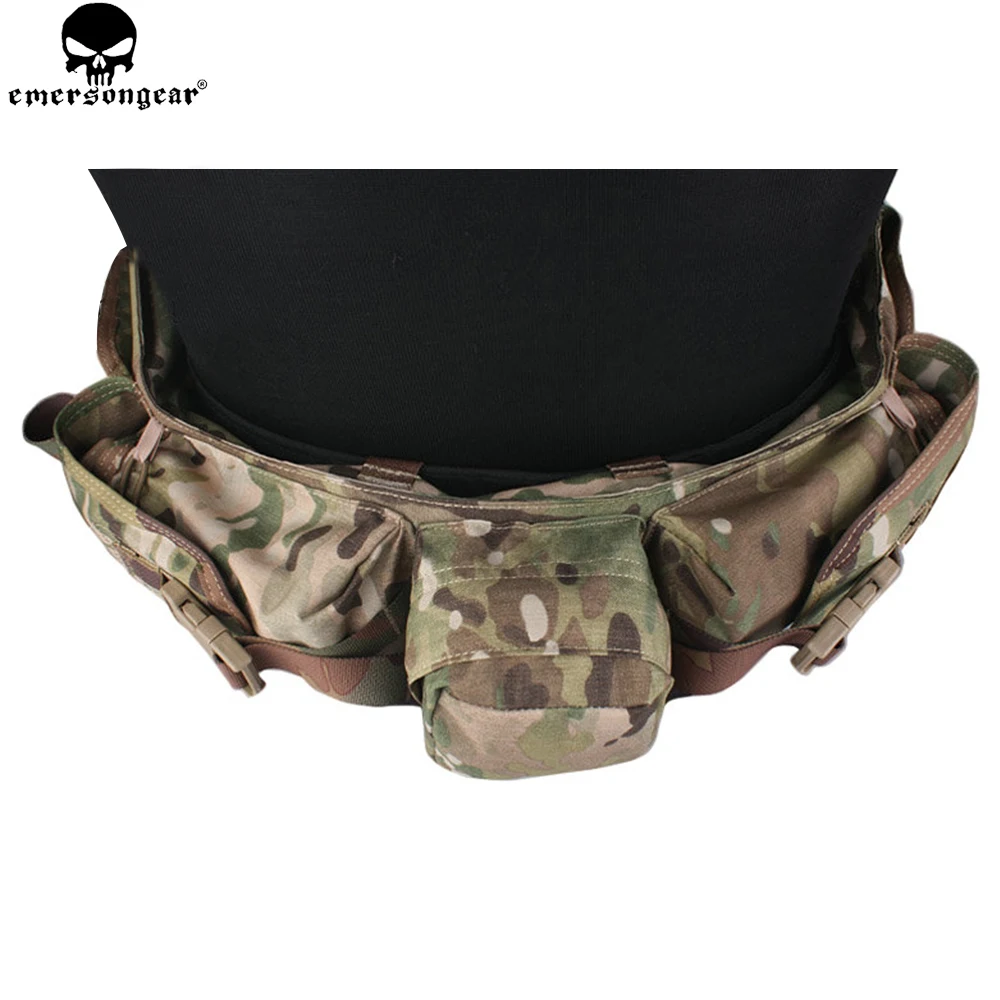 EMERSONGEAR Tactical Waist Pack Bag Hunting Sniper Waist Pack For Airsoft Paintball Equipment Outdoor CS Game EM5750