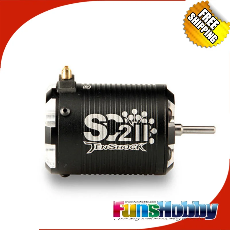 Tenshock SC211 4 Pole Sensor Brushless Motor for 2WD 1/10 Scale Short Course NEW Associated 7030 SC10 HPI Blitz Traxxas Slash XL