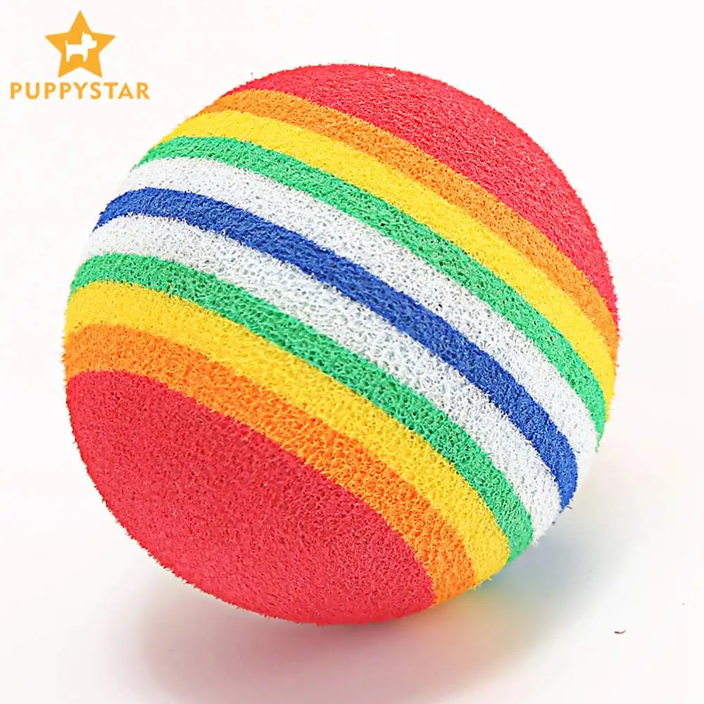 Dog Toys Interactive Ball Toys For Dogs Colorful Balls Chew Toy All Seasons Pet Supplies Dog Games Toy Cat Pet Products HZ0006