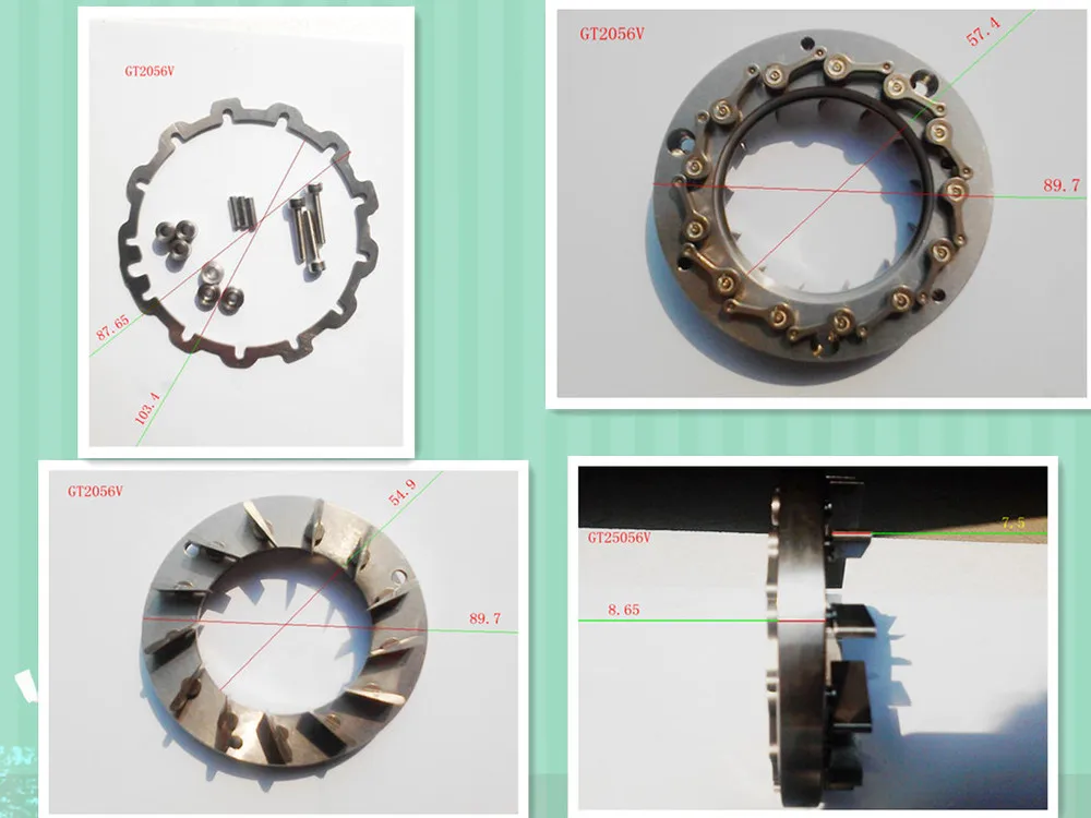 Turbo Nozzle Ring of  GT2056V 14411-EB70C 14411-EB70B 14411-EB300 767720-0001 751243