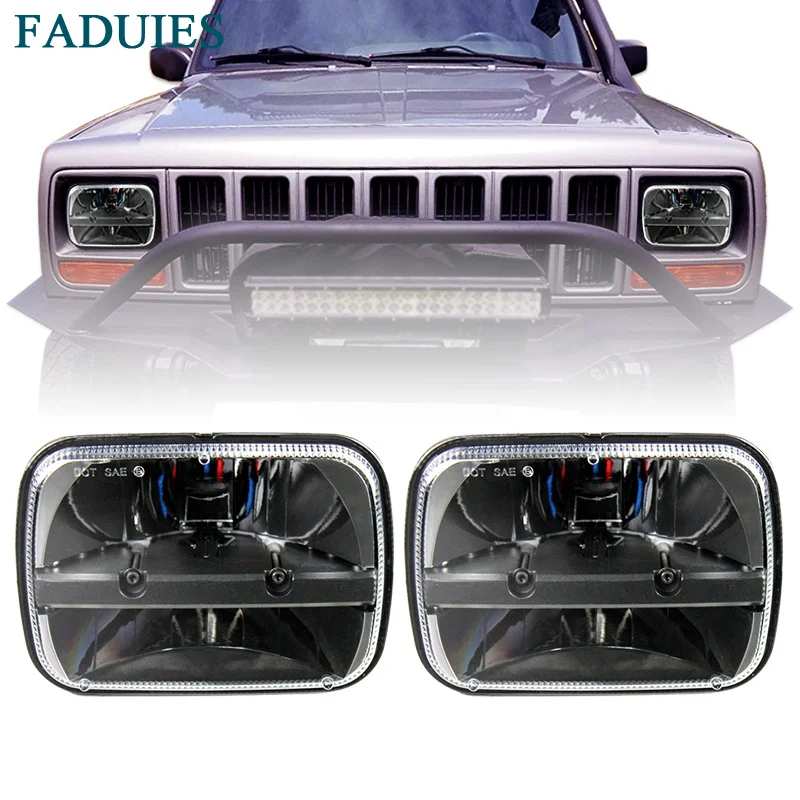 FADUIES 5x7 Inch Led Truck Headlight 6x7