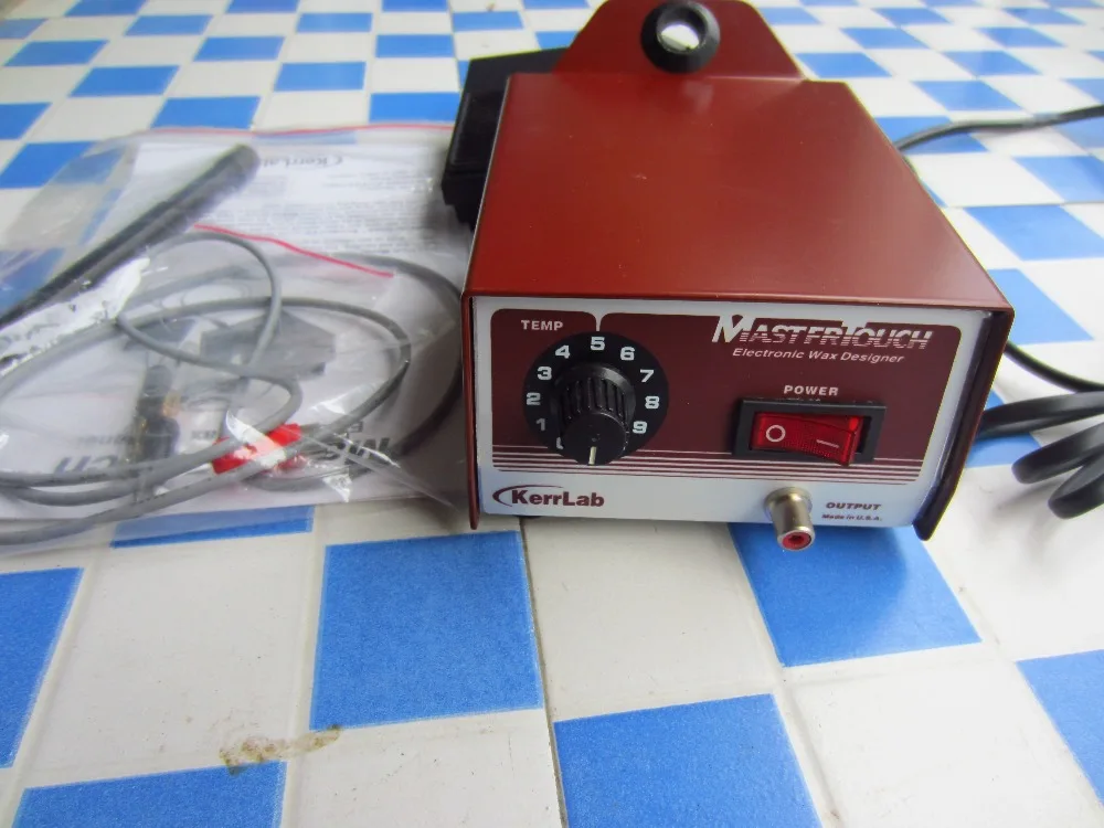 Kerrlab Wax Welder Deluxe Wax Welder complete with 2 tips,jewelry heating wax mold fixing welding machine