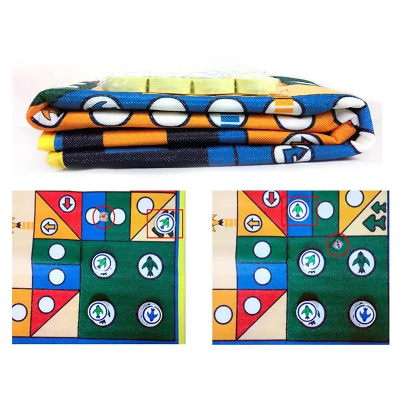 1 Set Toys Playmat Entertainment Aeroplane Travel Game Board Game Parent-Child Party Game for Children Kids