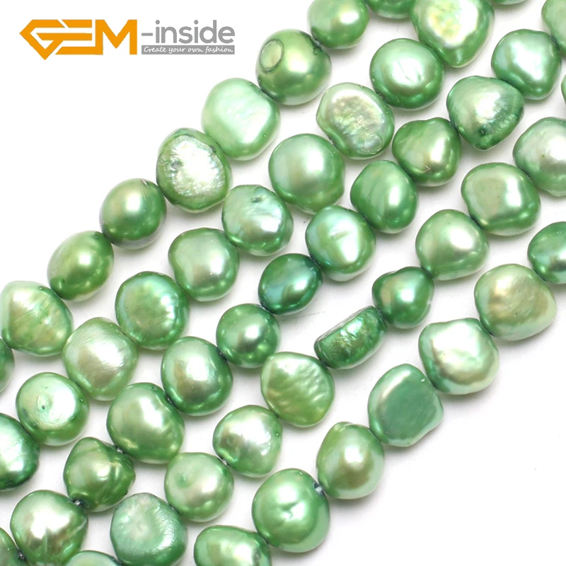 6-7MM Multicolor Pearl Beads ( dyed color) Natural Freshwater Pearl Beads Loose Beads For Jewelry Making Strand 15\