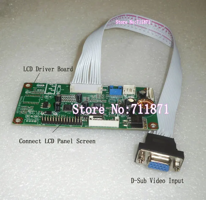 30センチ12 pにピンd-subケーブルdiy液晶ledモニターテレビvga dサブライン12 p男性15 p女性vgaコード