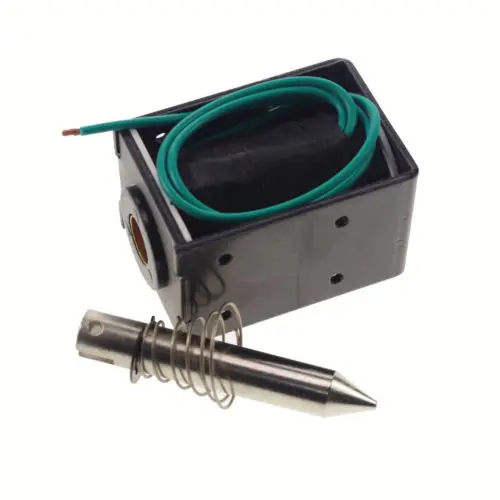 12V 10mm Stroke 6.5kg/14.3lb force Electromagnet Solenoid x 1