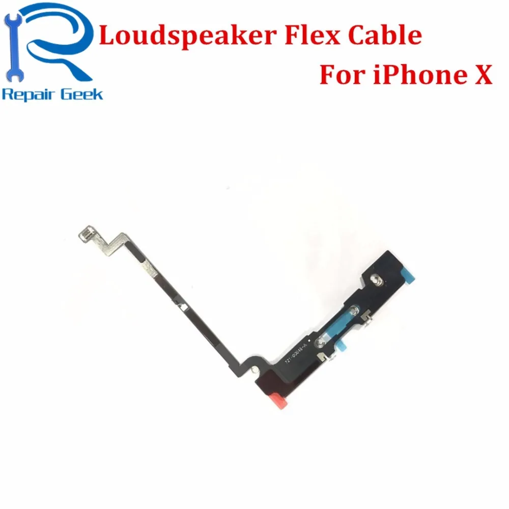 

20pcs/Lot New High Quality Loud Speaker For iPhone X Loudspeaker Buzzer Ringer Flex Ribbon Cable Replacement Repair Parts