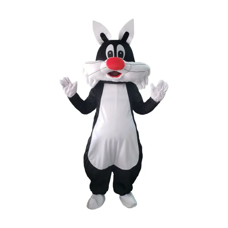 New Sylvester cat Mascot Costume Anime Cosplay Mascotte Adulte Halloween Christmas Birthday Party