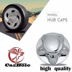 CARBOLE Deluxe Chrome Wheel Hub Cap Center Cap With 7 inch Cap Fits 97-03 F150 & Expedition Auto Car wheel cover caps on wheels