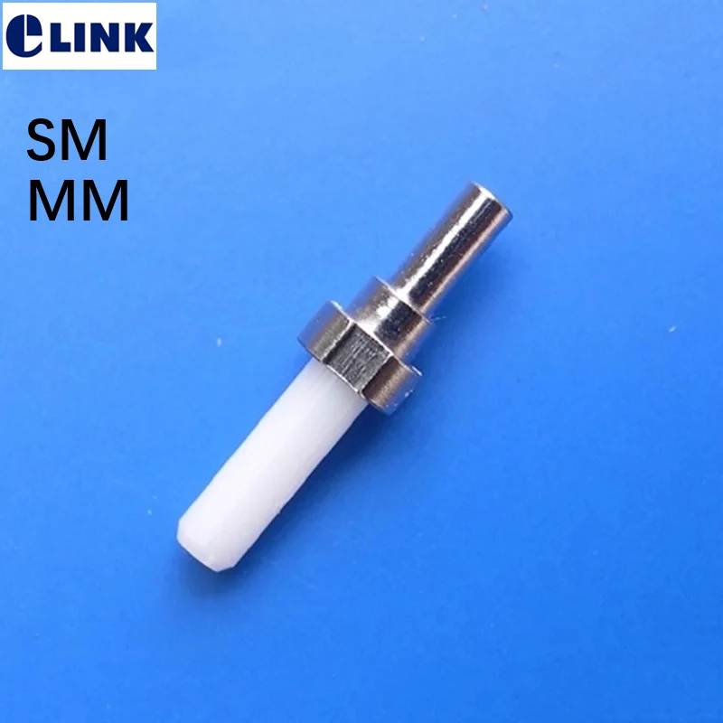 SC ceramic ferrule for SC FC fiber optic connector with flange SM 1.0 MM 2.0 connectivity with holder free shipping 500pcs