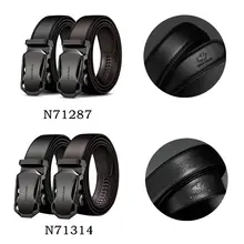Men's Leather Belt with Auto Buckle #2