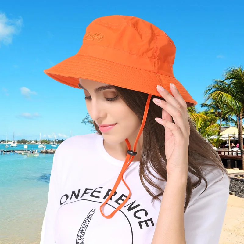 

Outdoor Sports Sun Protection Hats Men Women Travel Hiking Hat Unisex Fashion Sunscreen Pure Color Cap Summer Casual Caps H6559