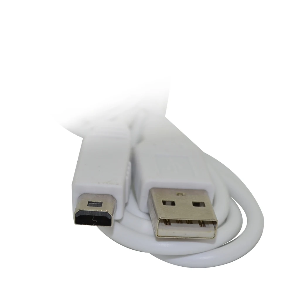 Cable de alimentación para Nintendo Gamepad, cargador de 1M, Cable de carga de datos USB para Wii U Gamepad