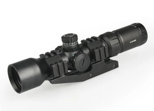 

PPT High Qaulity Luxury Tactical 1.5-5X40BE Red Green Blue Illuminated Rifle Scopes For Hunting Shooting HS1-0249