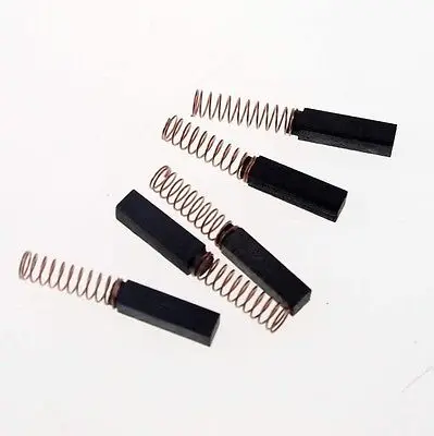 

5PCS 15x4x4mm Carbon Brushes For DC Device Motor Power Tool Grinder Polisher