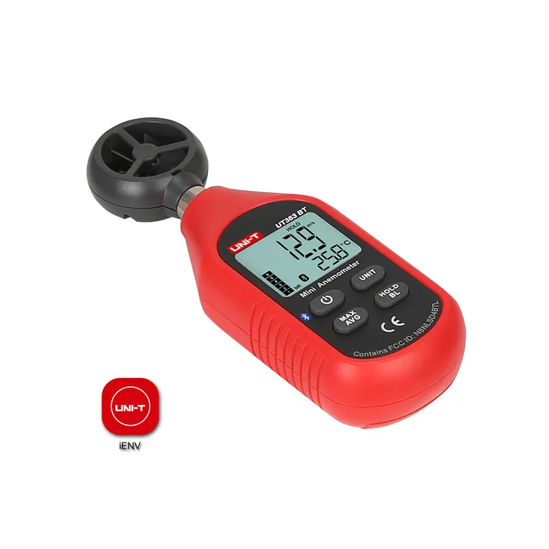 UNI-T UT363BT Mini anemómetro Digital Bluetooth probador de velocidad del viento Digital portátil medidor de viento actualizado de UT363