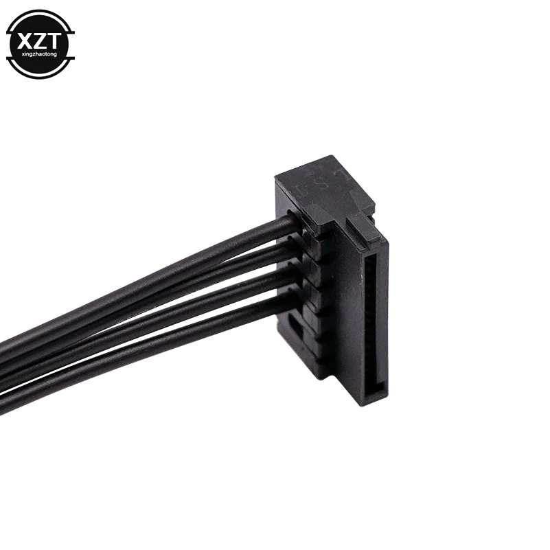 Câble d'alimentation Mini 4 broches tournant 2 SATA pour Lenovo M410 M415 B415 510SA, Interface de carte mère 4 broches vers deux SATA SSD