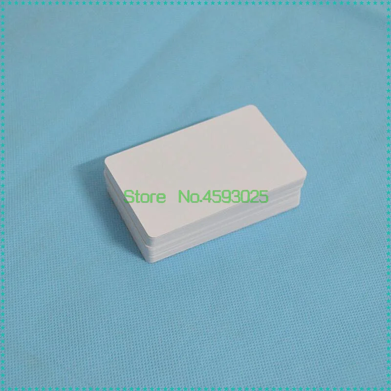 86x54x0.44MM Inkjet Printable PVC ID Card for Epson T50 R230 R290 L8058 L18058 L8050 For Canon 7120 7180 7280 White Blank Card