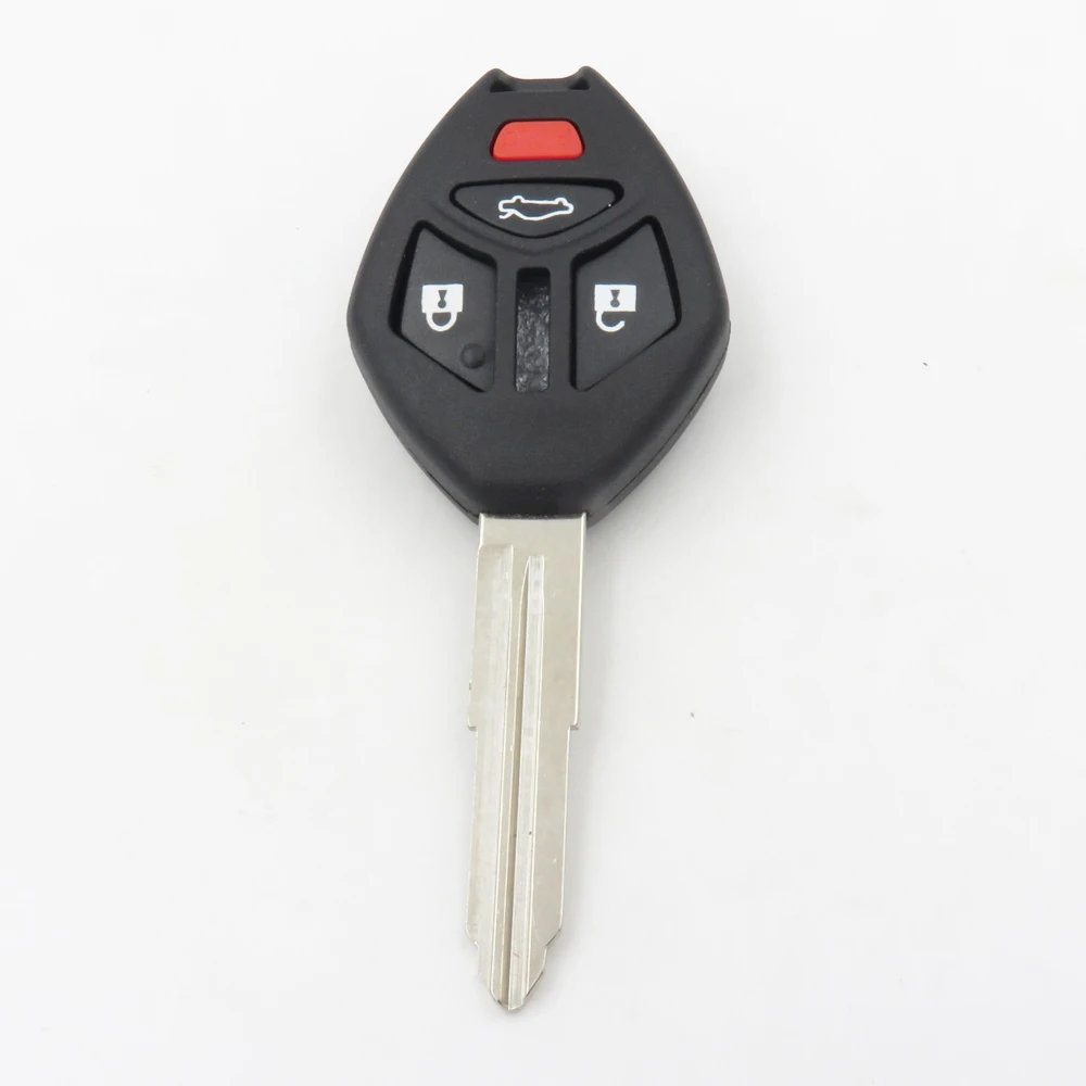 

1pcs Uncut Blade Key Shell Case 4 Button Remote Fob for Mitsubishi Eclipse Galant Lancer Raider Endeavor Outlander Cocolockey