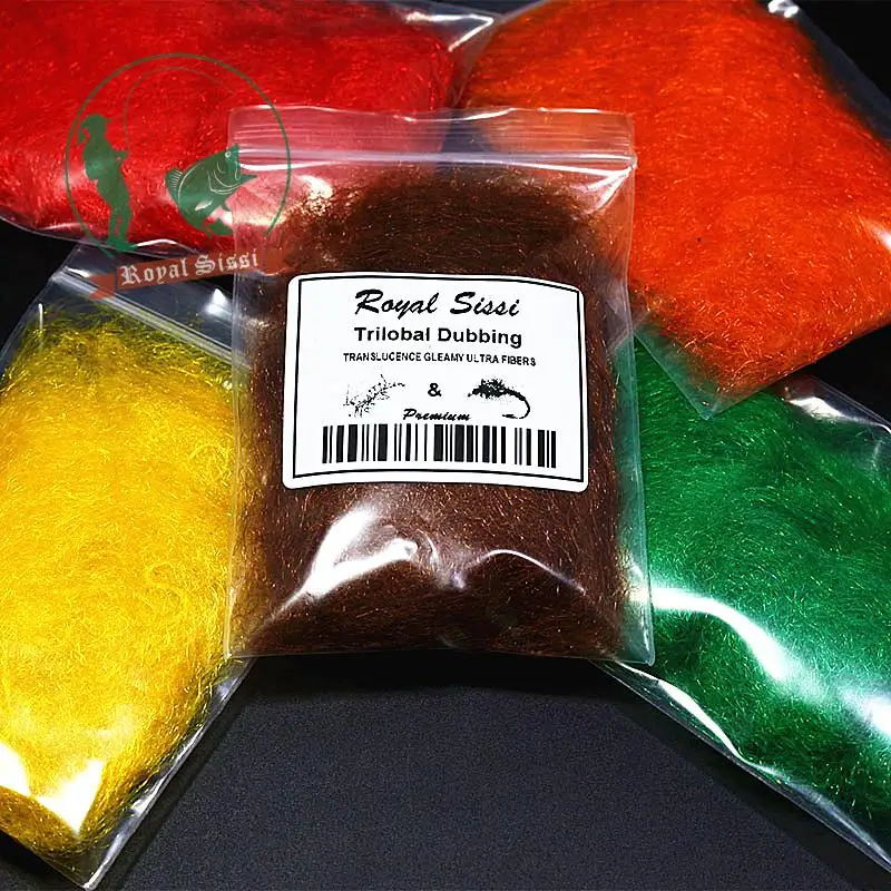 Royal Sissi Mosca Trilobal Bonefish – Fibras translúcidas - imagen 3