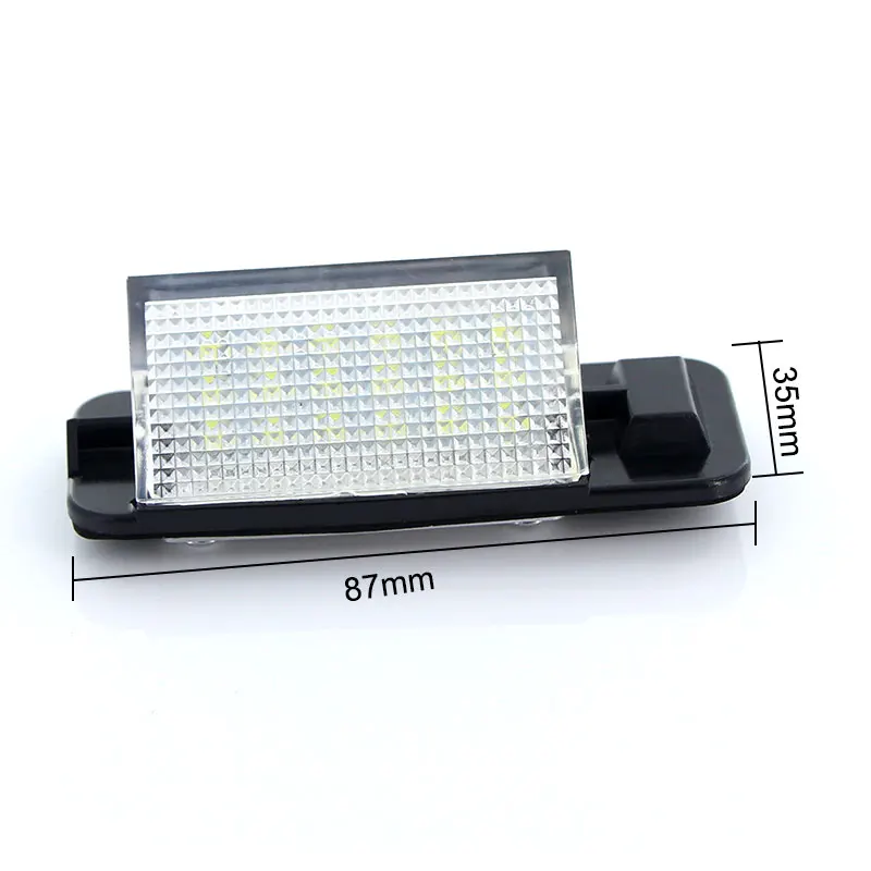 Apmatauto per BMW E36 Led luce targa 18SMD bianco 12v lampadine targa per BMW E36 318i 318is 318ti 325i M3,92-98