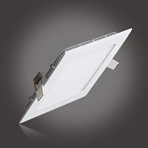 Uitra hubený LED panel downlight 3w 4w 6w 9w 12w 15w 25w čtverec LED strop zapuštěné lehký AC85-265V LED panel lehký SMD2835