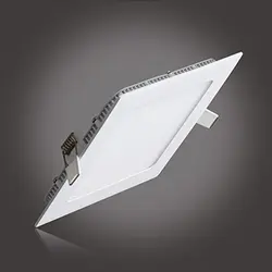 Ultra Thin Led Panel Downlight 3w 4w 6w 9w 12w 15w 25w Square LED Ceiling Recessed Light AC85-265V LED Panel Light SMD2835