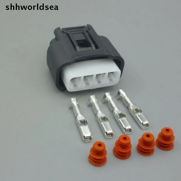 shhworldsea 5set  Ignition Coil Plug Connector 90980-11885 Case For Toyota Lexus Camry Corolla Rav4 Highlander