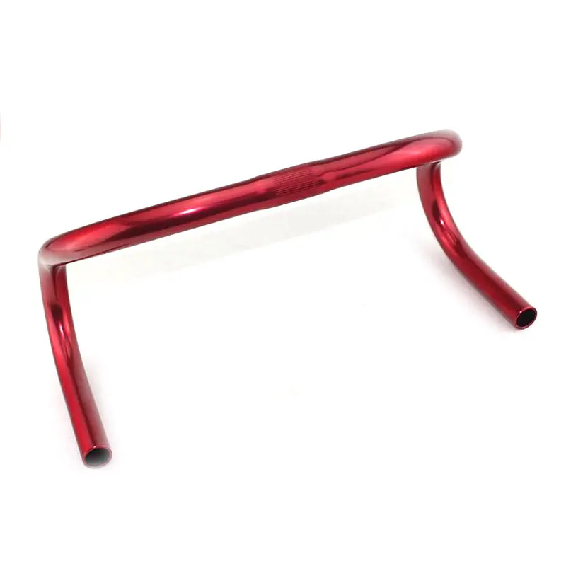 Aluminum Alloy 23.8*25.4mm Classic Road Handlebar 6 Colour Bent Bar 360 Width Handlebars CSW006