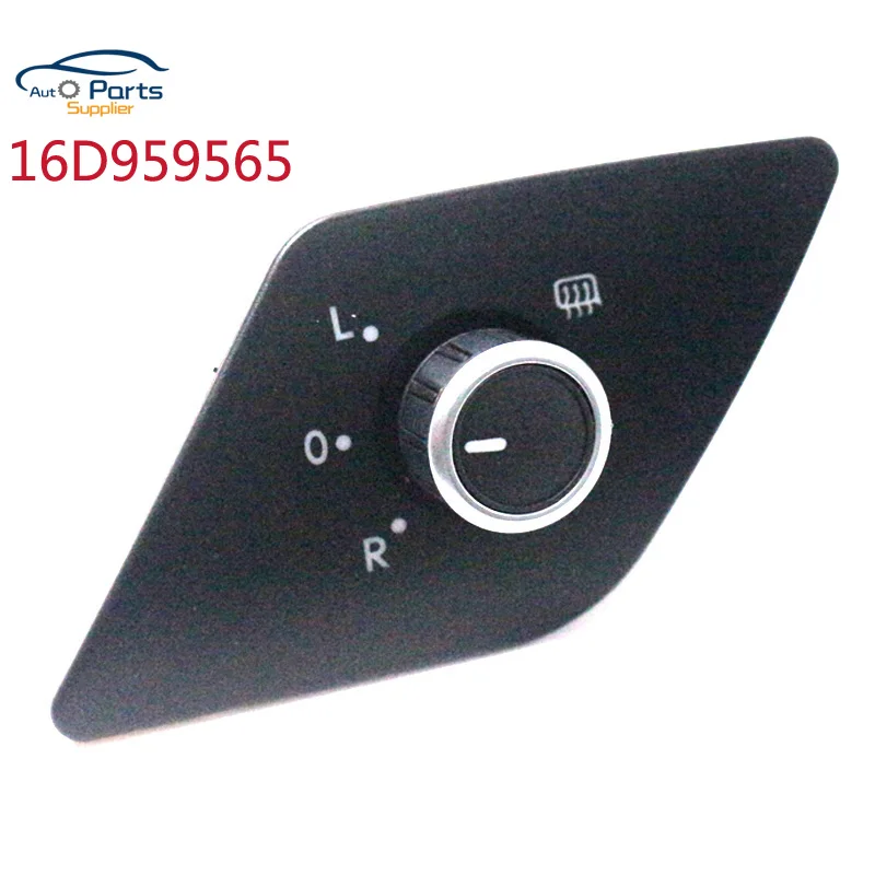 16D959565 / 5C7 959 565 C D H F для Volkswagen V-W J-etta MK6 регулируемая ручка переключателя бокового зеркала с нагревом 6 контактов 16D 959 565