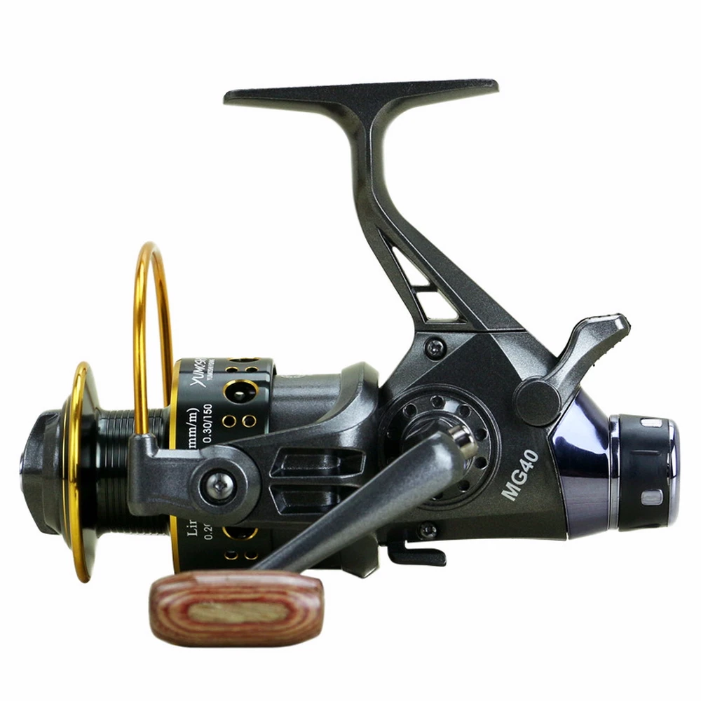 Yumoshi 3000- 6000 Metal Spinning Fishing Reel 10+1BB Saltewater Carp Fishing Reel Front and rear brake Speed ratio 5.0:1 5.2:1 image 3
